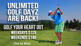 Unlimited Golf Dayz is Back